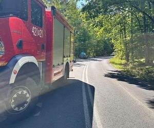 35-latek zginął na motocyklu. Tragiczny wypadek w Lipkach