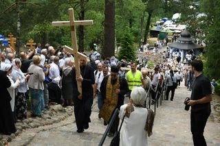 Tysiące wiernych na Grabarce. Prawosławni świętowali Przemienienie Pańskie