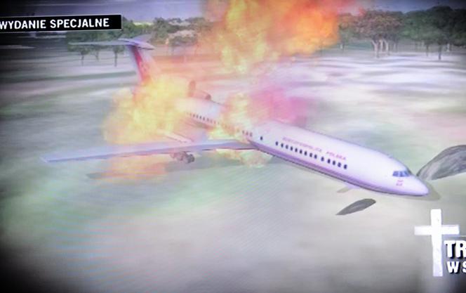 Tak mogła wyglądać katastrofa samolotu w której zginął Lech Kaczyński