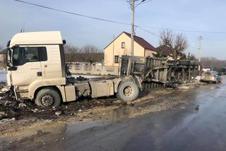 Region: Kolejny niebezpieczny wypadek ciężarówki w okolicy