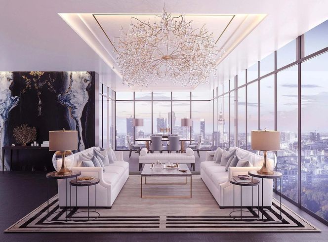 Wizualizacje niezrealizowanej inwestycji Eco Warsaw Tower