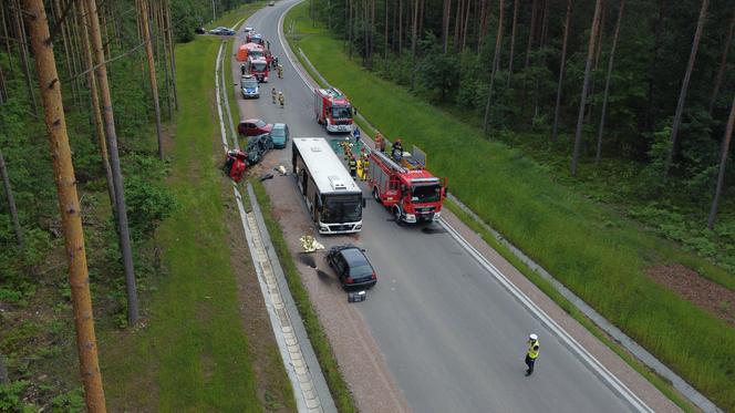 Ćwiczenia służb ratowniczych w Starachowicach (czerwiec 2024)