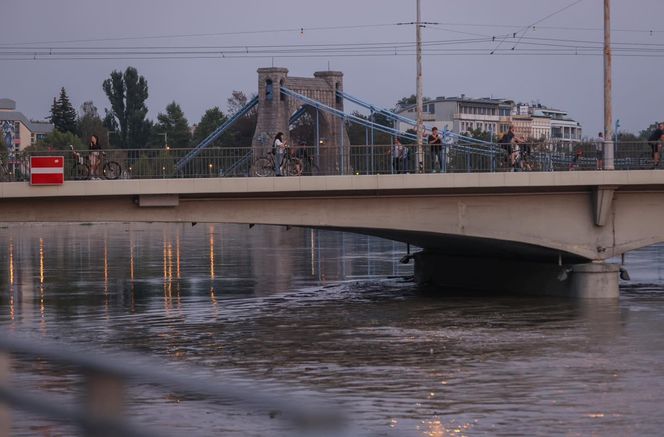 Wrocław, Odra w czwartek rano