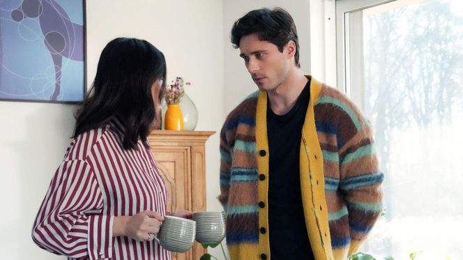 Barwy szczęścia odc. 3215. Natalia (Maria Dejmek), Cezary Rawicz (Marcel Opaliński)