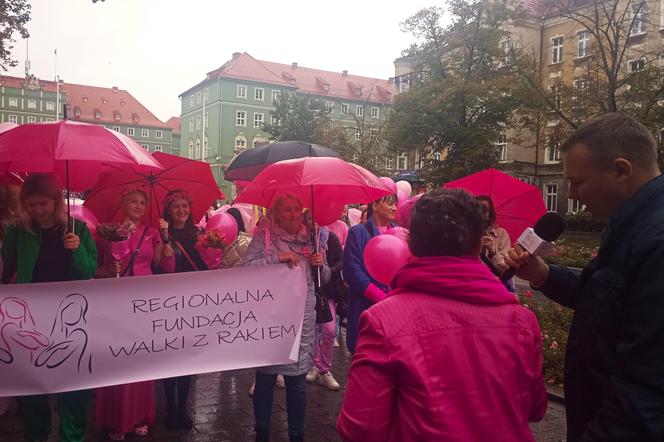 Marsz Różowej Wstążki w Szczecinie