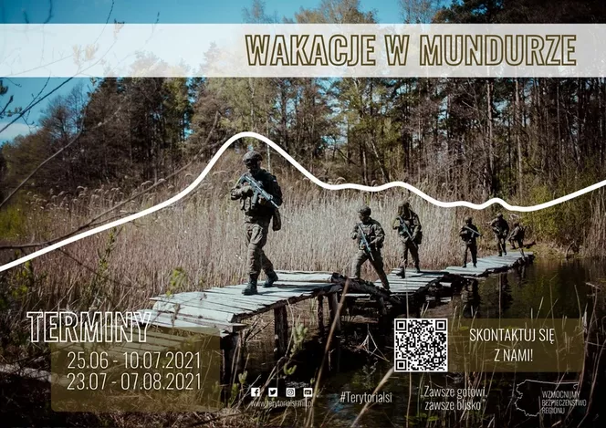 Wakacje w mundurze dla uczniów i studentów