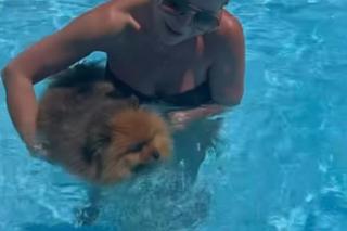 Joanna Racewicz w basenie