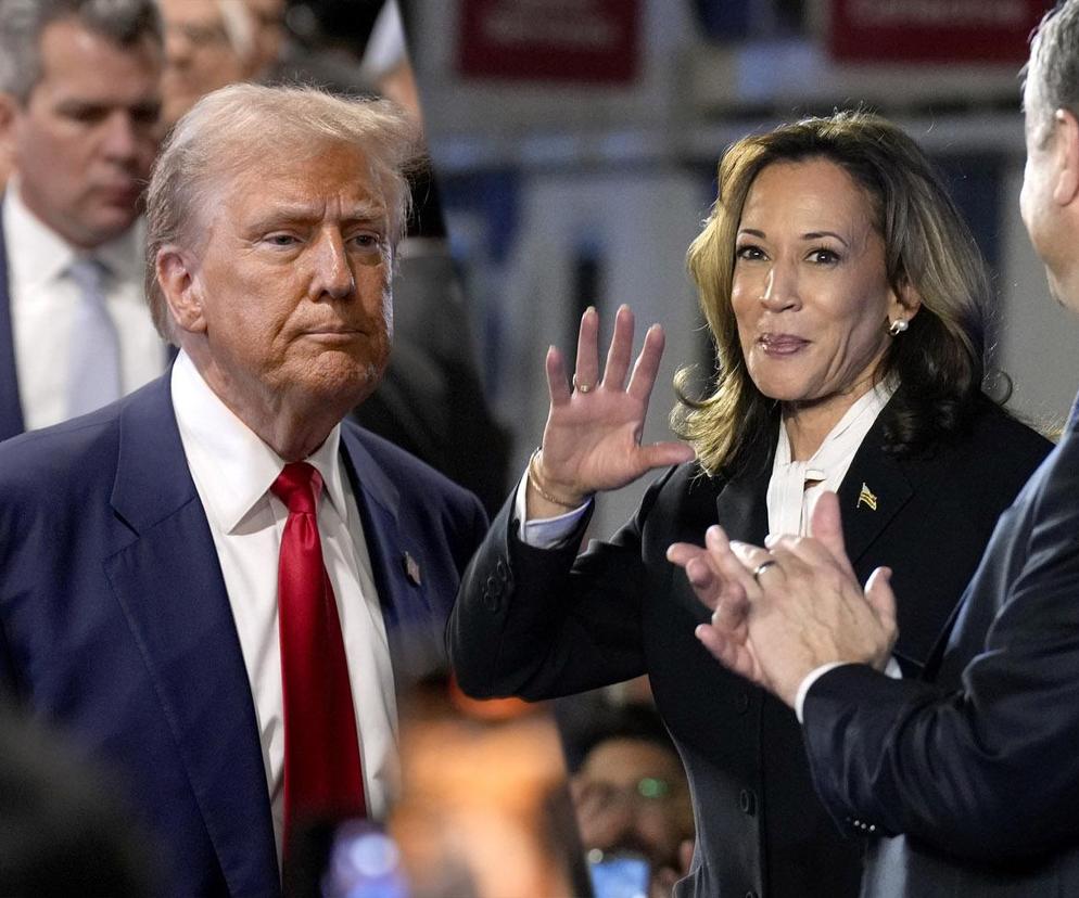 Kamala Harris i Donald Trump. Po debacie prezydenckiej w USA