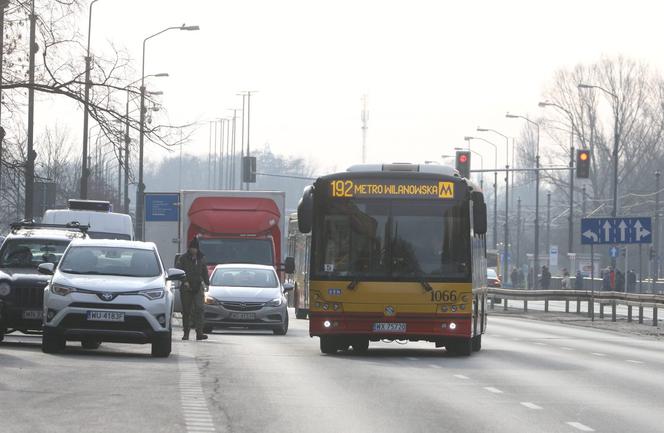 Nowe buspasy w Warszawie 