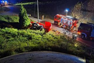 Śmiertelny wypadek w Bobrownikach Wielkich. Nie żyje kierowca