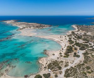 1. miejsce -  Elafonissi Beach na Krecie w Grecji