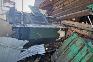 Radziecki SYSTEM RAKIETOWY zmiótł dom babci! Szokujący wypadek na Białorusi. ZDJĘCIA