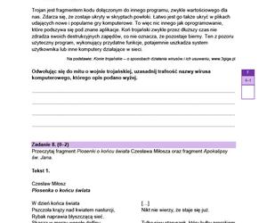 Matura 2023 - arkusz nowej formuły 2023: zadania, tematy (TEST)