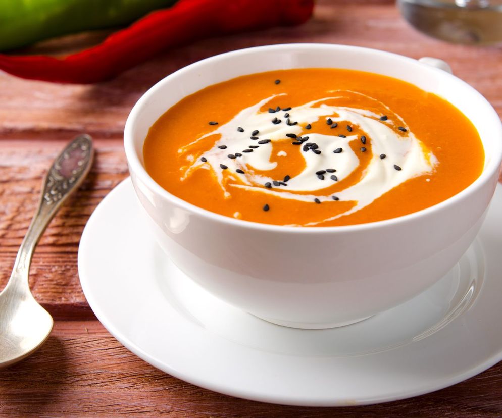 Zupa dyniowo-pomidorowa