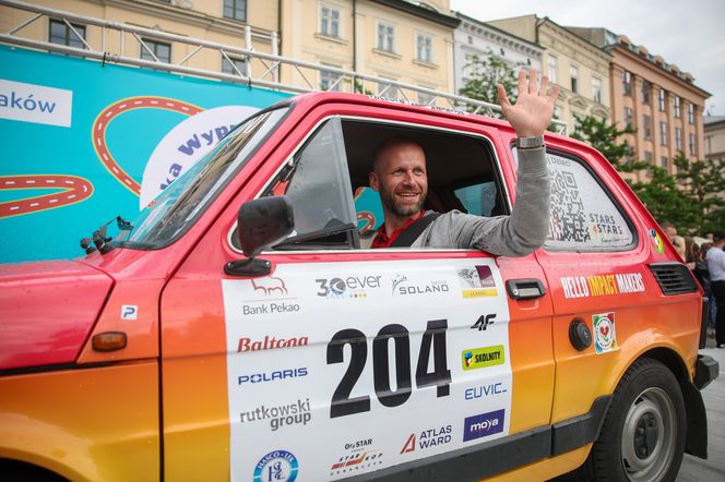 Finał Wielkiej Wyprawy Maluchów na Rynku w Krakowie