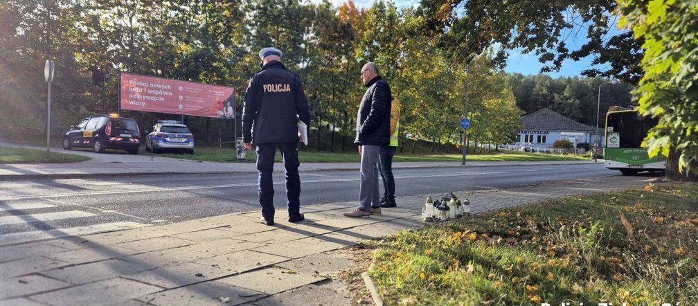 Zielona Góra. Basia miała tylko 14 lat, zginęła potrącona przez seata. Poruszający widok na miejscu tragedii