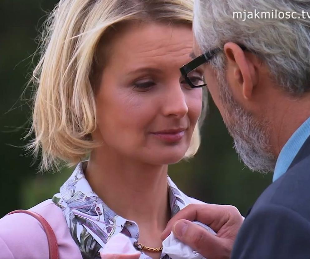 M jak miłość. Weronika (Ewelina Kudeń-Nowosielska), Werner (Jacek Kopczyński)	