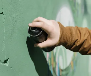 Gang nieletnich graficiarzy rozbity przez szczecińską policję 
