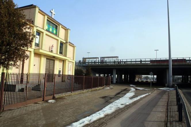Droga przez mękę z przystanku na Żeraniu