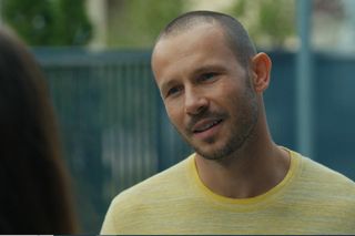 Barwy szczęścia, odcinek 3150. Franek (Mateusz Banasiuk), Regina (Kamila Kamińska)