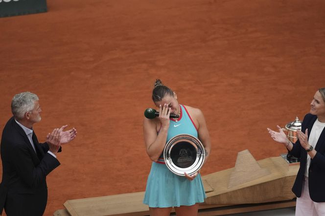 Aryna Sabalenka we łzach po porażce w finale Roland Garros