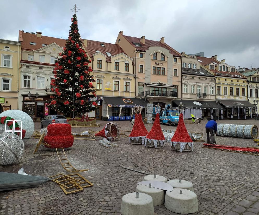 Bożonarodzeniowe oświetlenie w Rzeszowie. Miasto przedłuża przetarg 