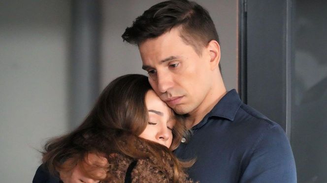 Barwy szczęścia odc. 3179. Oliwka (Wiktoria Gąsiewska), Tomasz Kępski (Jakub Sokołowski) 