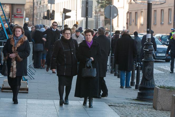 Pogrzeb Józefa Oleksego Hanna Gronkiewicz-Waltz