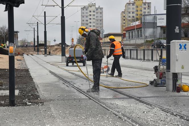 Remont ulicy Kujawskiej.  Otwarta zostanie zachodnia jezdnia