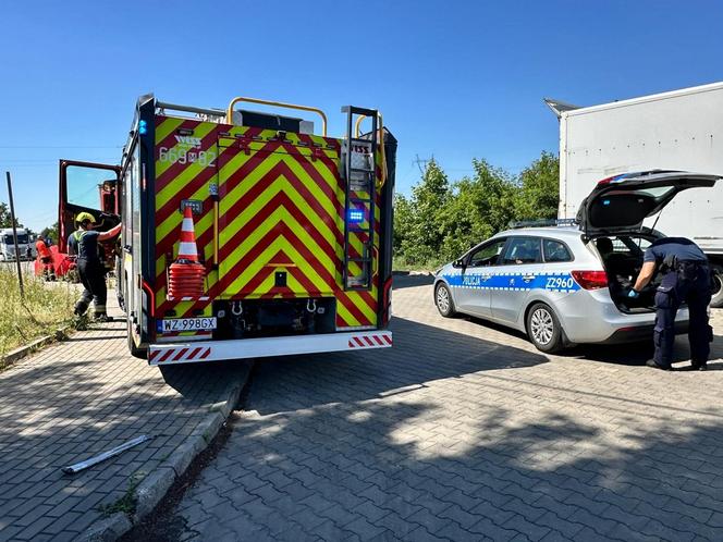 Nie żyje pieszy potrącony przez ciężarówkę. Tragiczna śmierć na drodze