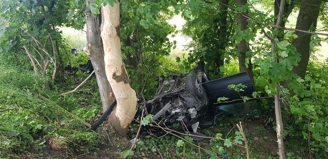 Wypadek w  Boniowicach. 21-latek i 12-latek zostali ciężko ranni