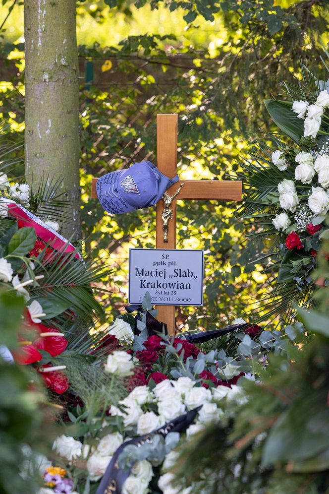Tak wygląda grób Macieja Krakowiana przez 1 listopada