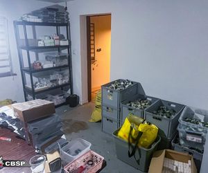 CBŚP rozbiło gigantyczną fabrykę leków