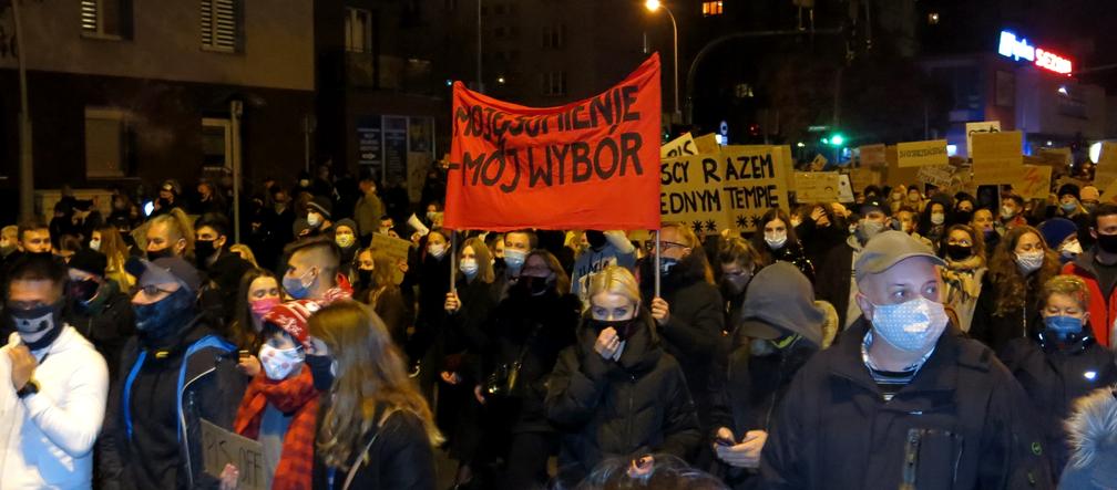 Strajk kobiet w Białymstoku, 30 października.