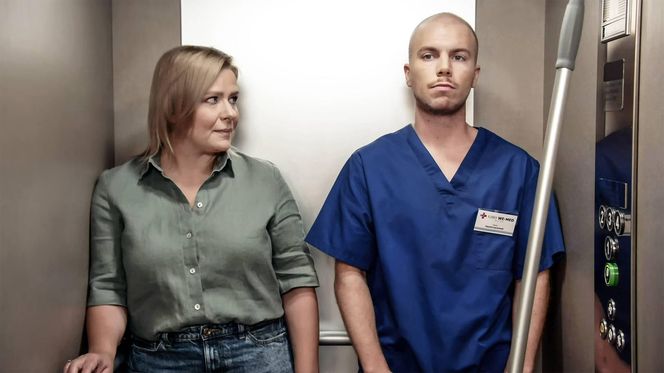 	Pierwsza miłość odc. 3910. Dawid Czerwiński (Marcin Nowicki), Marysia (Aneta Zając)