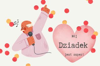 Kartka na Dzień Dziadka