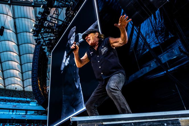 Koncert AC/DC w Warszawie (4.07.2025) - część druga. Organizatorem koncertu jest Live Nation