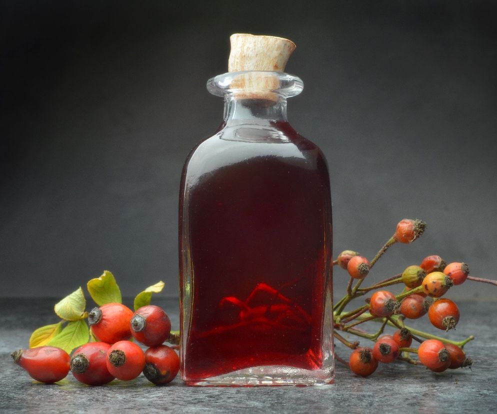 Domowa nalewka z dzikiej róży