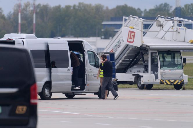 Robert Lewandowski przyjechał na zgrupowanie reprezentacji Polski