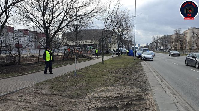 Zgon mężczyzny przy Dworcu Wileńskim w Warszawie