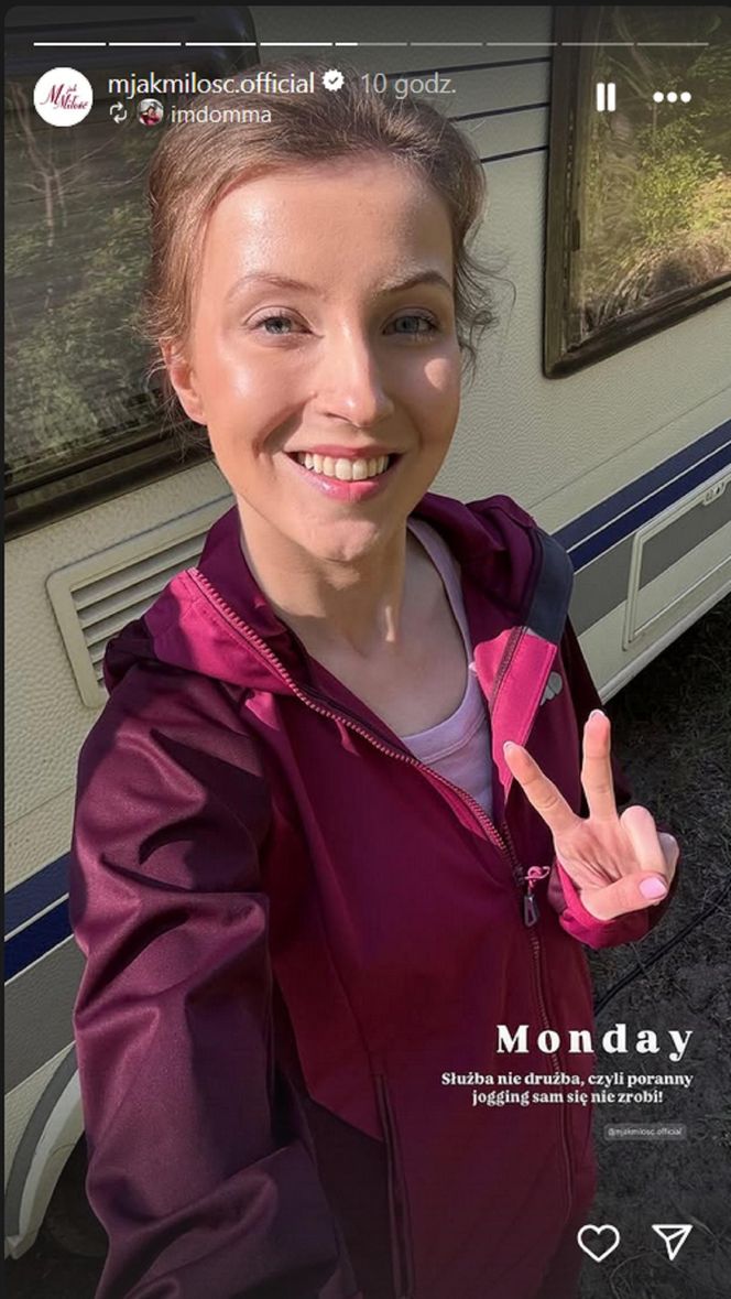 M jak miłość na planie. Natalka (Dominika Suchecka)