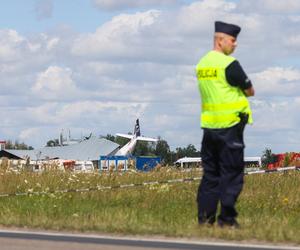 Wypadek samolotu w miejscowości Chrcynno