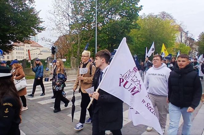 "Spacerek na uniwerek" w Szczecinie