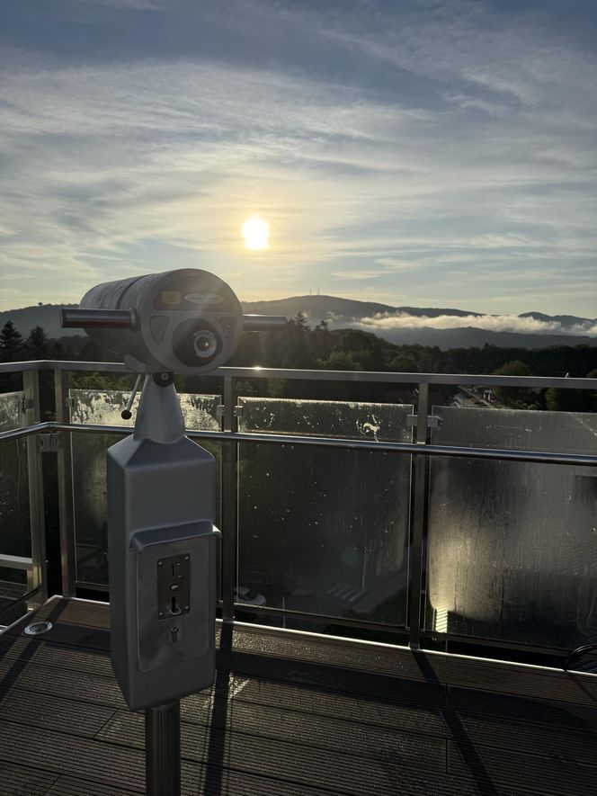 Kawiarnia Widokowa w Polańczyku Perła Bieszczadów.