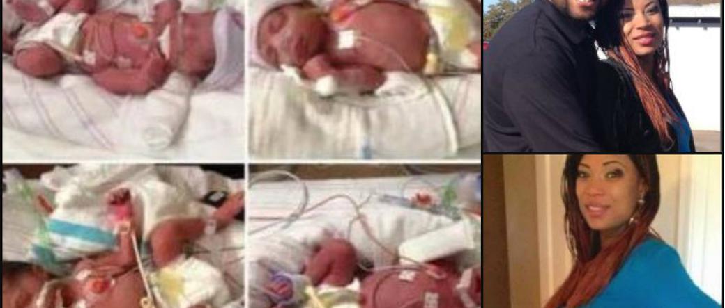 Zabił ją PORÓD CZWORACZKÓW! Młoda mama zmarła po urodzeniu trzech córeczek i synka