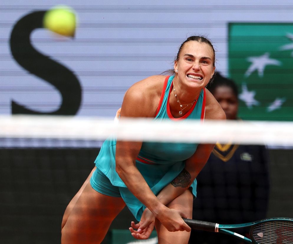 Aryna Sabalenka we łzach po porażce w finale Roland Garros