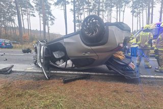 Koszmarny wypadek na DK10 pod Bydgoszczą! Jest nagranie z momentu zderzenia [WIDEO]