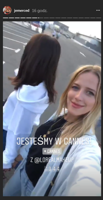 Julia Wieniawa i Jessica Mercedes w Cannes