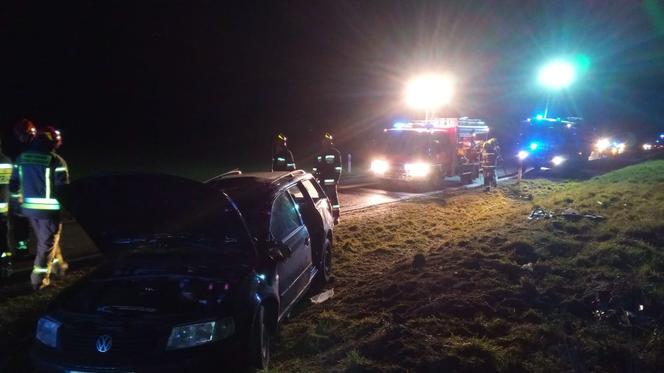 Wypadek na trasie Czaplinek - Złocieniec