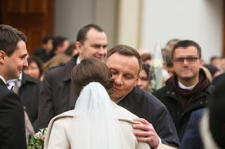 Prezydent na ślubie swojego aniołka